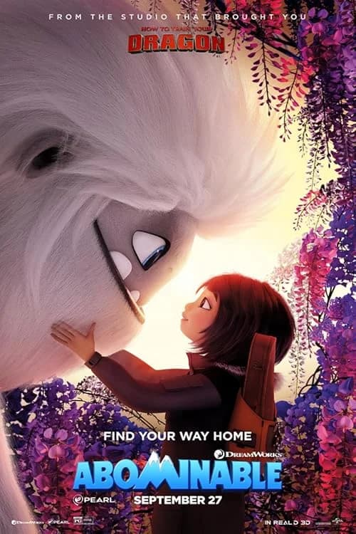 Abominable film posteri