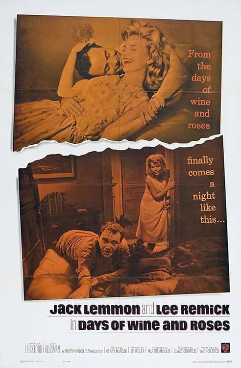 Days of Wine and Roses film posteri