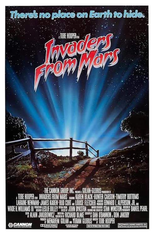 Invaders from Mars film posteri