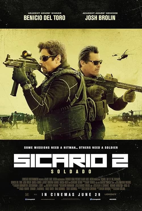 Sicario: Day of the Soldado film posteri